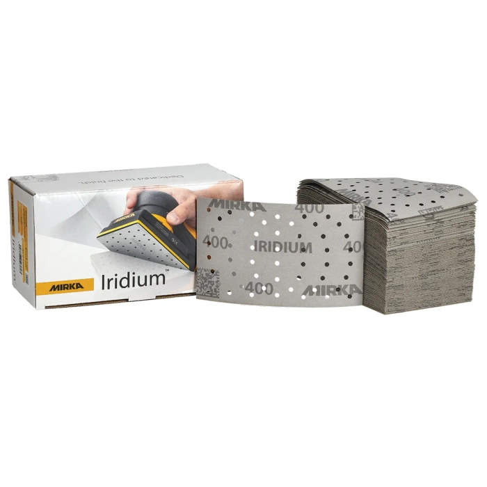 Mirka Iridium 81 x 133 mm, 54 otwory P180 - 100 SZT.