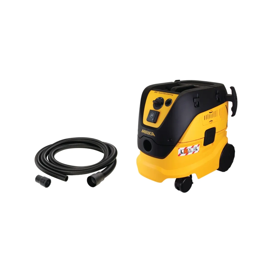 Zestaw Szlifierski Mirka DEROS II + Odkurzacz 1230 L AFC + GRATIS: Krążki ścierne Iridium 150 mm, P120 (121 otworów, rzep)